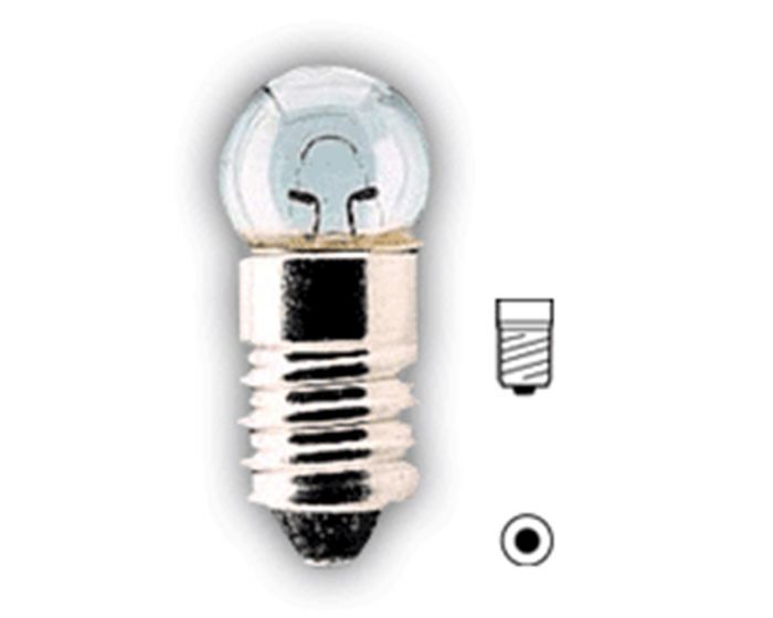 Tweewieler-/zaklantaarnlamp-6V-E10-0,05A